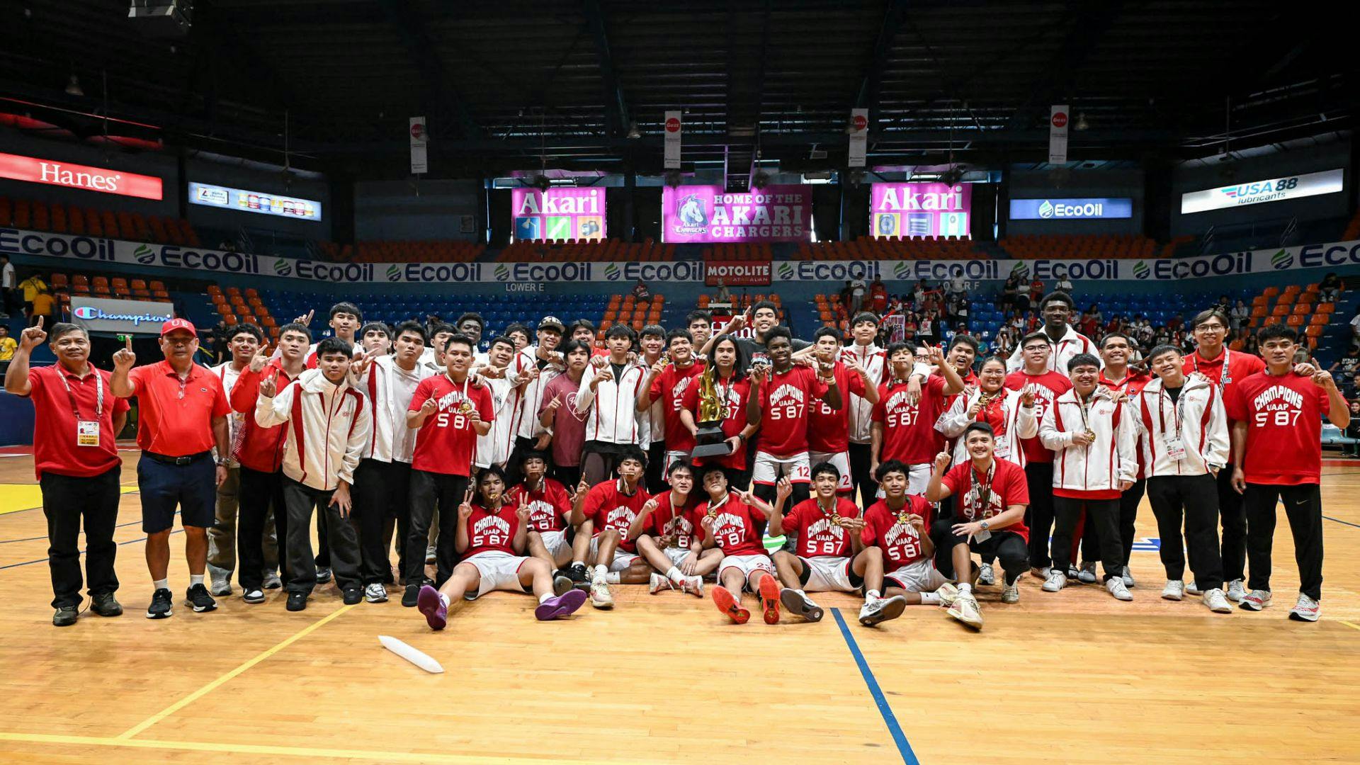 UE demolishes UST in Game 3, ends 39-year drought with UAAP Junior HS basketball title